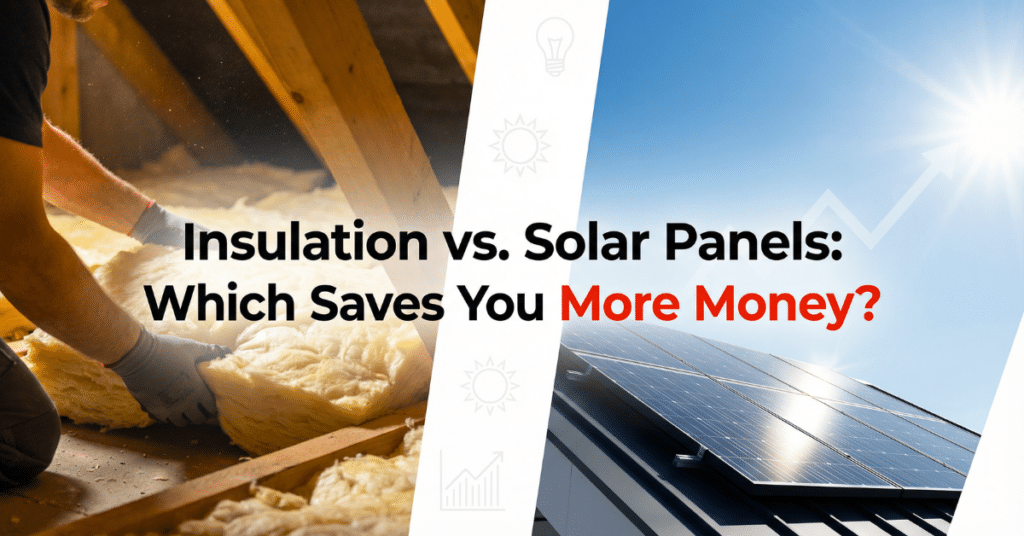 Insulation vs. Solar Panels: A Homeowner’s Cost-Savings Perspective (Upstate NY)